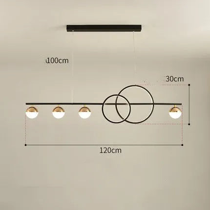Modern rectangular aluminium ceiling lamp in black or gold finish with remote control for dimming.