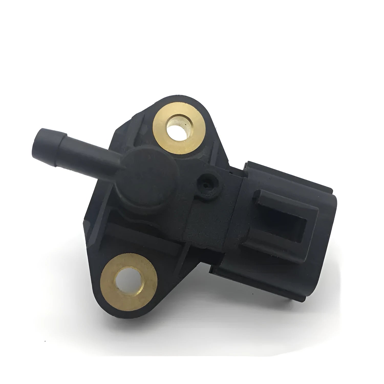 Black intake pressure sensor for Ford and Lincoln vehicles with accurate measurement range