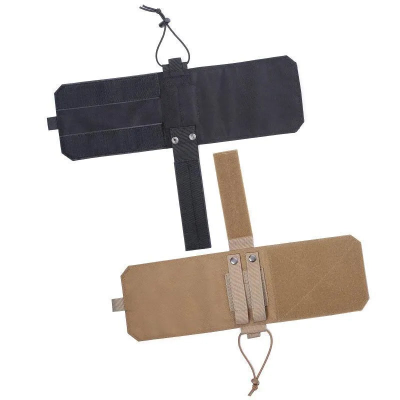 Adjustable Oxford cloth bottle cover with PU lining in black colour for outdoor sports hydration