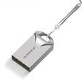 Mini metal USB flash drive in black or silver measuring 23x12x8mm with capacities from 4GB to 128GB