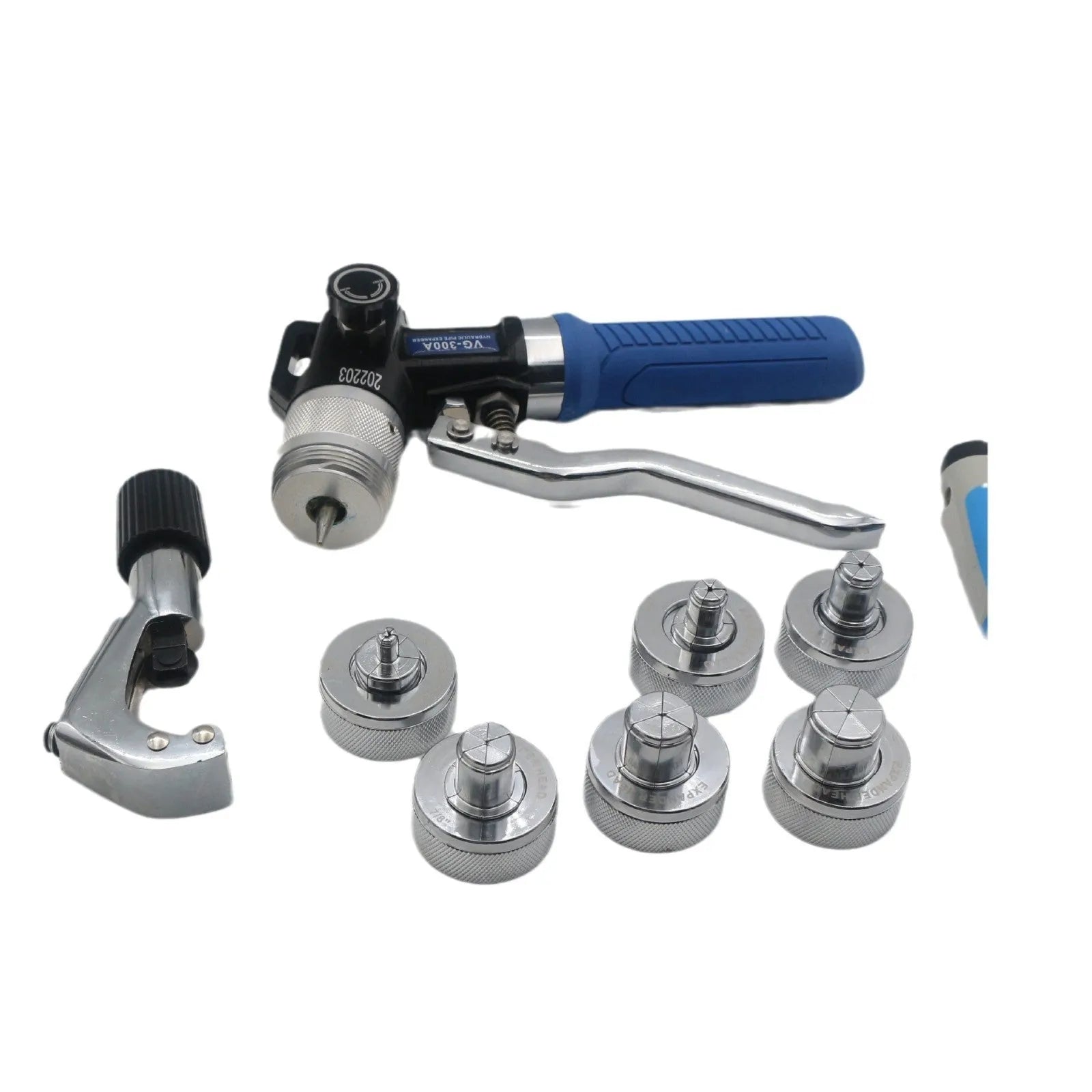 VG-300 style hydraulic tube expander refrigeration tool with high-strength alloy steel construction