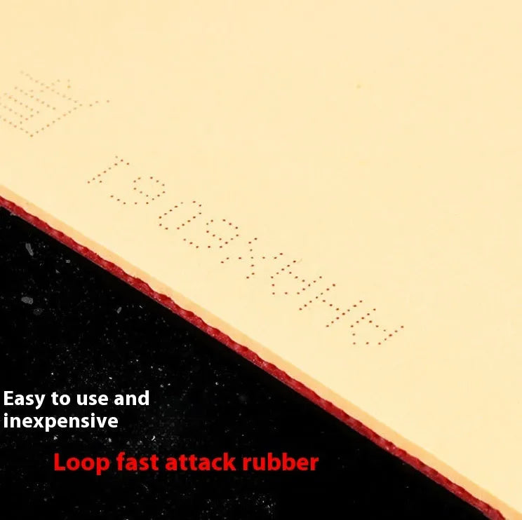 Fast Attack Sticky Classic-50 table tennis racket with anti-rubber sheet