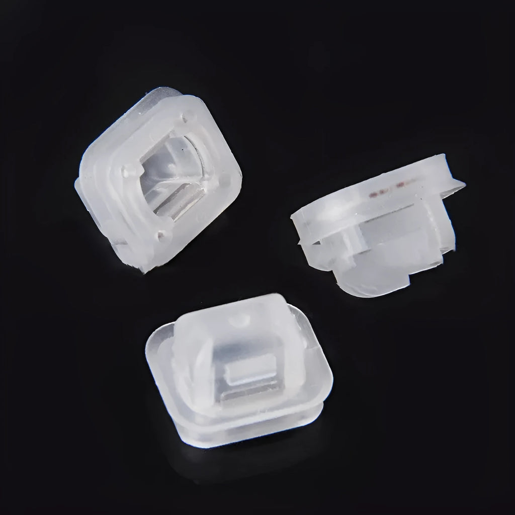 BMW interior fastener clips for E39 E38 models in peach wood colour, 100 piece pack