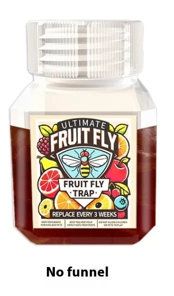 30ml bottle of SK003 fruit fly bait liquid with specification options including funnel variants