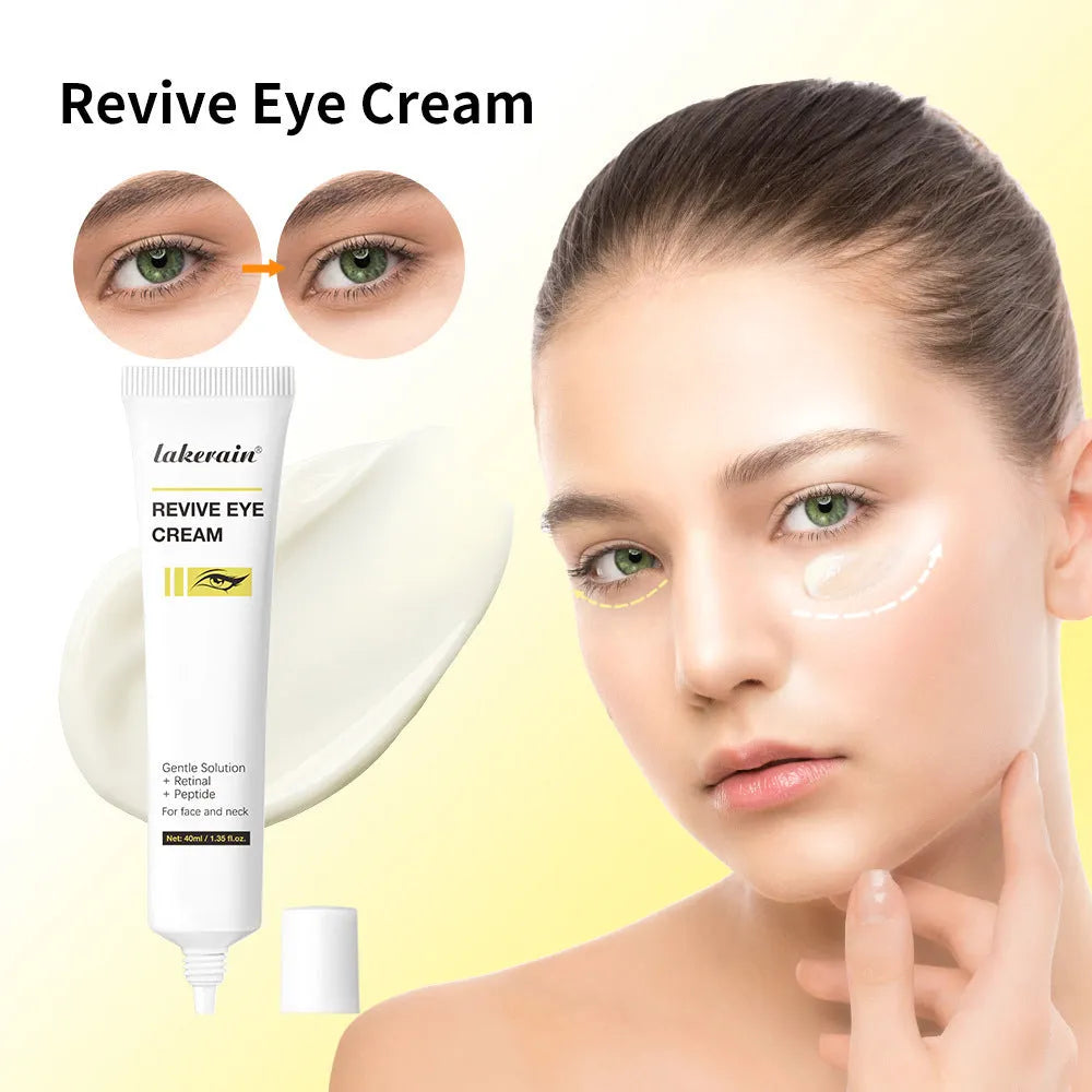 40ml bottle of retinol eye cream for treating dark circles, fine lines and eye bags.