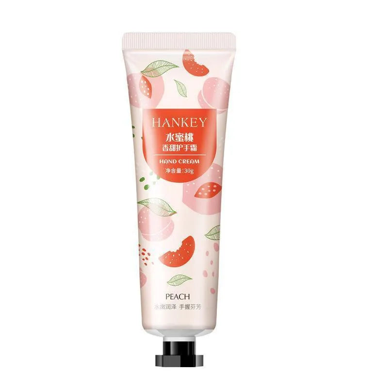 30g fruit hand cream tube in choice of 11 varieties including avocado, chamomile, mango and rose