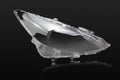 Mazda 3 Exela headlamp cover replacement part with snake glue adhesive for 14-16 or 17-19 models.