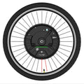 Black alloy hub motor wheel for Imotor 3.0 electric bicycle conversion kit