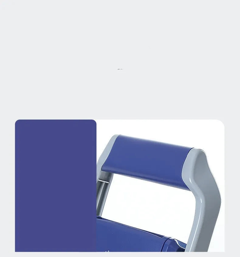 Purple vegetable chopper with wire planer on a kitchen counter