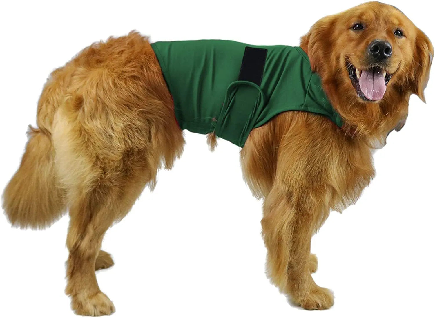 Brown brocade cotton dog tank top for separation anxiety relief with casual pet clothing design