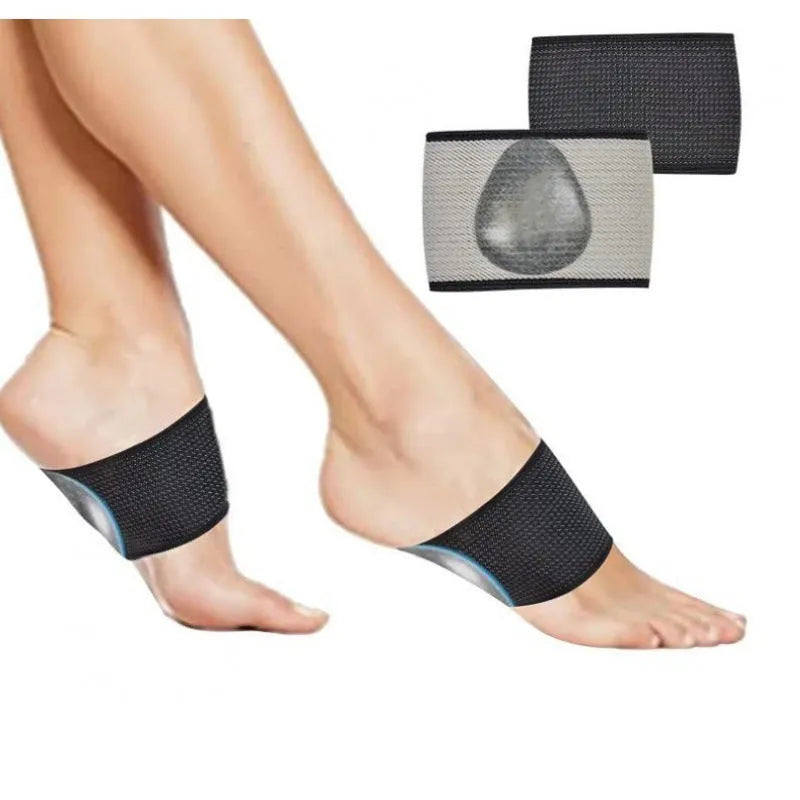 Elastic foot bandage cover for flat foot arch support in PU material