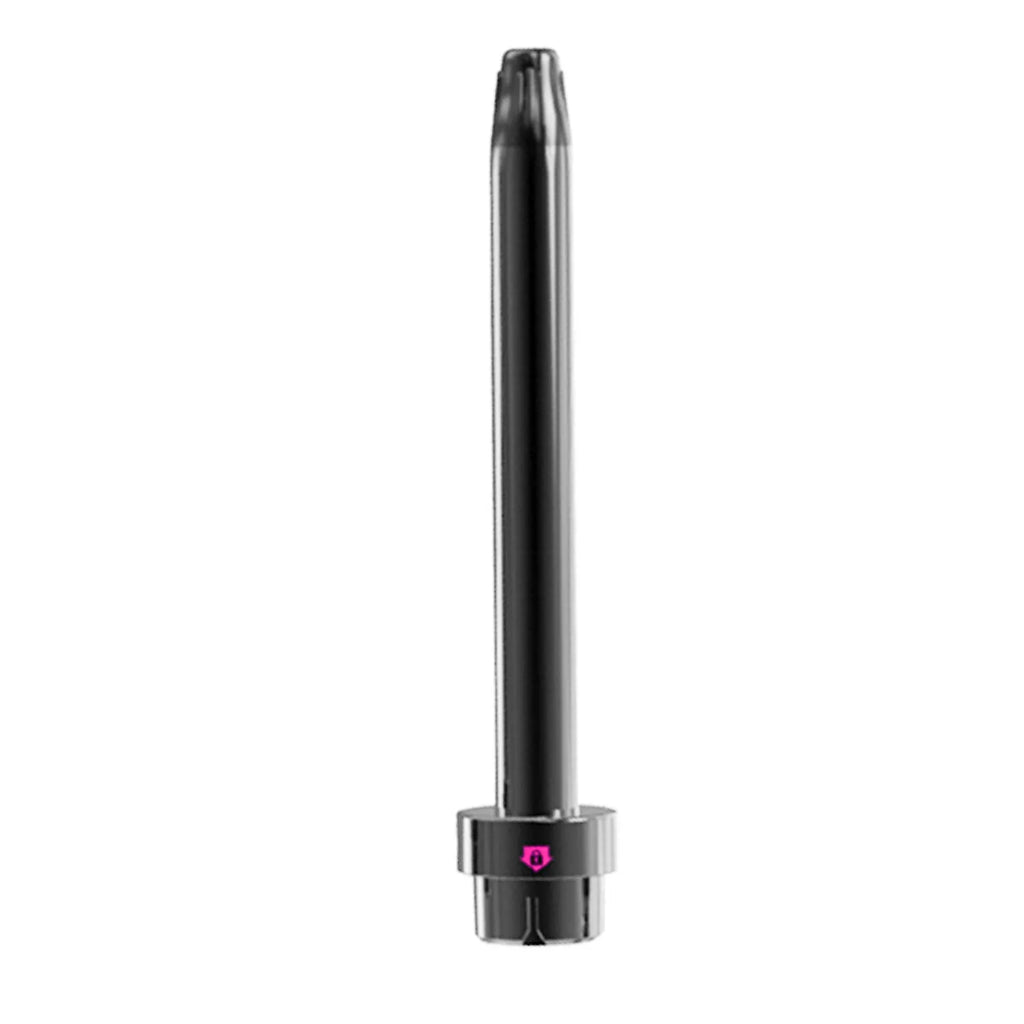 Black ceramic curly hair sticks dual-purpose styler with 30 temperature settings and PTC fast heating