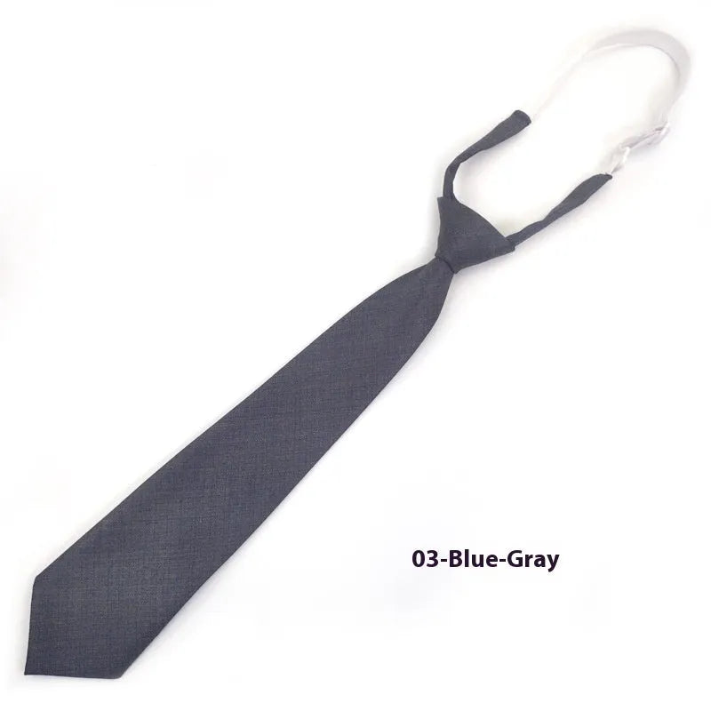 Men's navy blue cotton bow tie with arrow-type styling showing traditional bow tie shape and dimensions