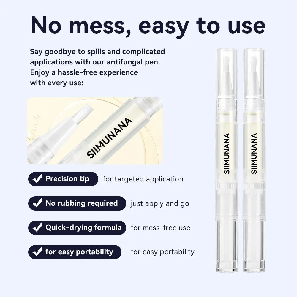 Hand and foot nail thickening brightening antibacterial care solution 3ml bottle