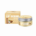 Amatoni lip scrub cream pot in coconut, raspberry, vanilla, or watermelon flavour, 30g.