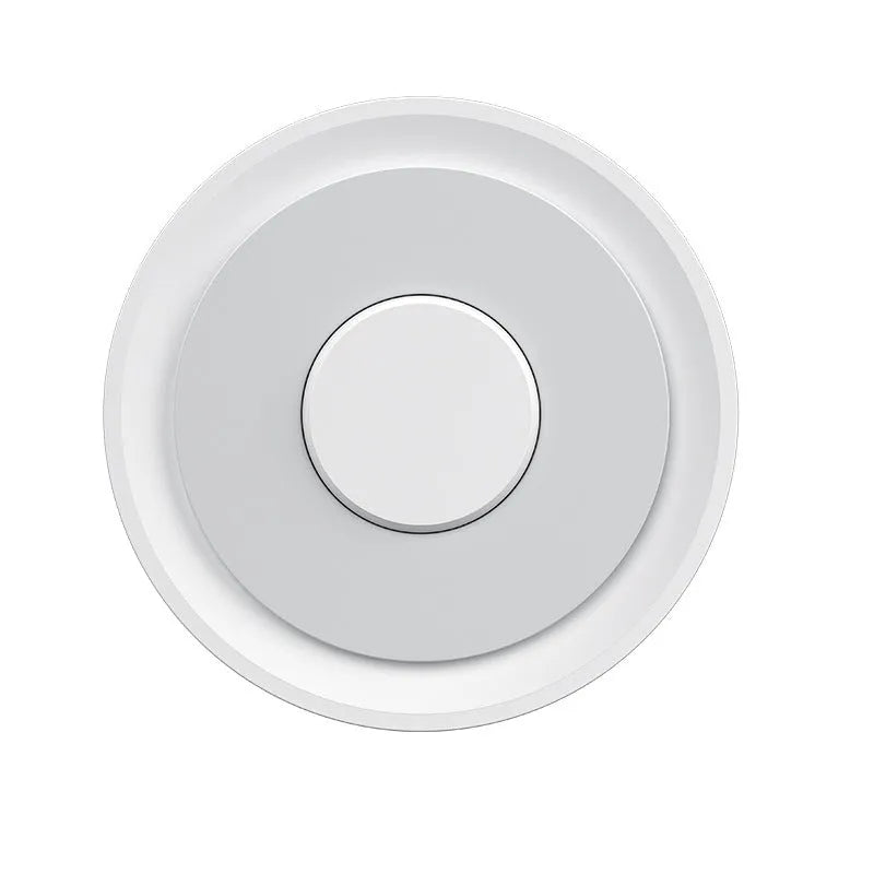 White square ZigBee smart home gateway hub for home automation control.