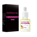 15ml cuticle oil bottle with brush applicator for nail care treatment