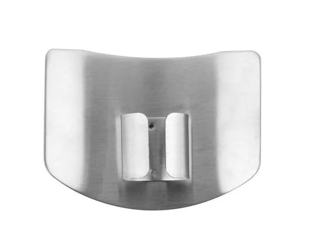 Stainless steel kitchen finger guard for cutting protection with single and double size options