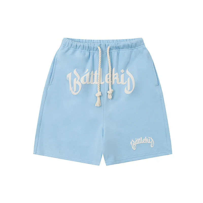 Loose-fit cropped sweatpants in cotton-blend fabric available in four colours