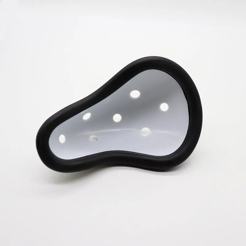Rubber sports genital protector for adult and children rugby hockey boxing equipment
