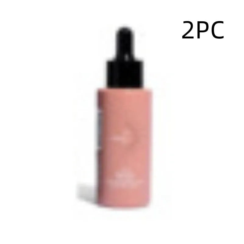 Matte sun tanning black liquid product duo showing 50ml tanning drops bottle and 75ml tanning flash cream tube