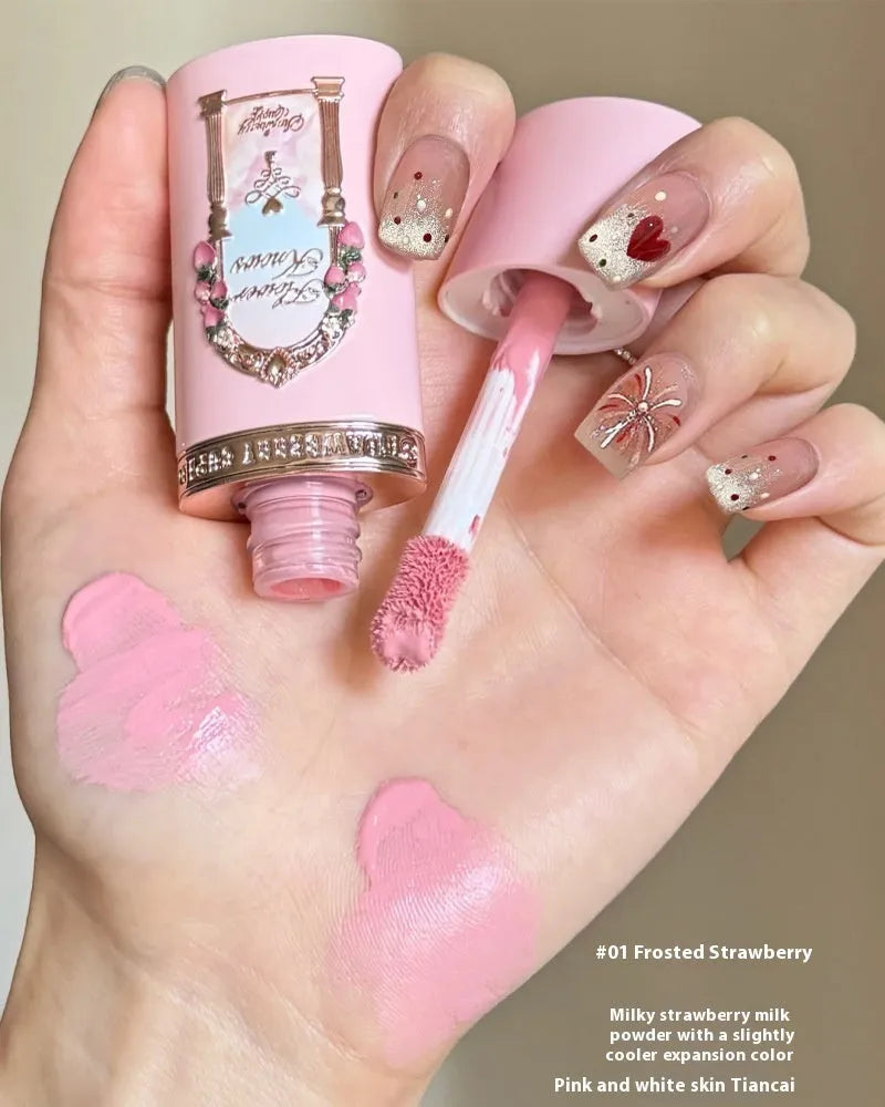 Strawberry Cupid Series Liquid Blush bottle in one of six available shades.
