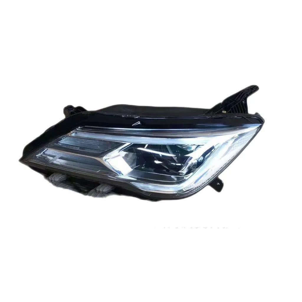 9-line LED car headlight assembly for 2018-2021 vehicle models, showing ABS plastic housing.