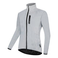 Silver waterproof windproof polyester long sleeve jacket BL220 with Asian to European size conversion chart