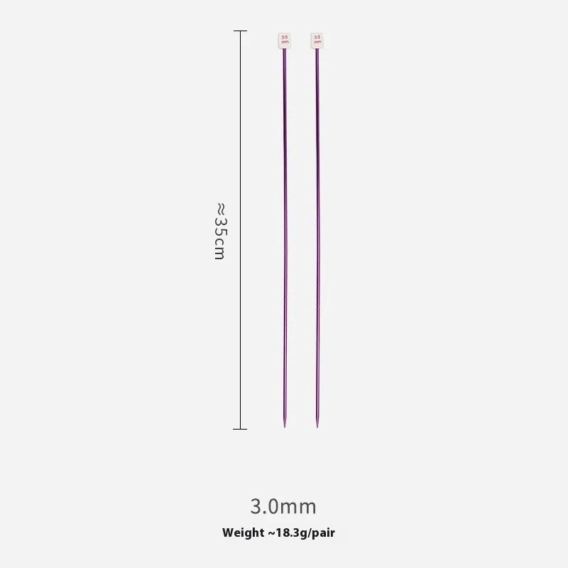 Crochet hook set showing 14 different sizes from 2.0mm to 10.0mm with lengthened design and caps