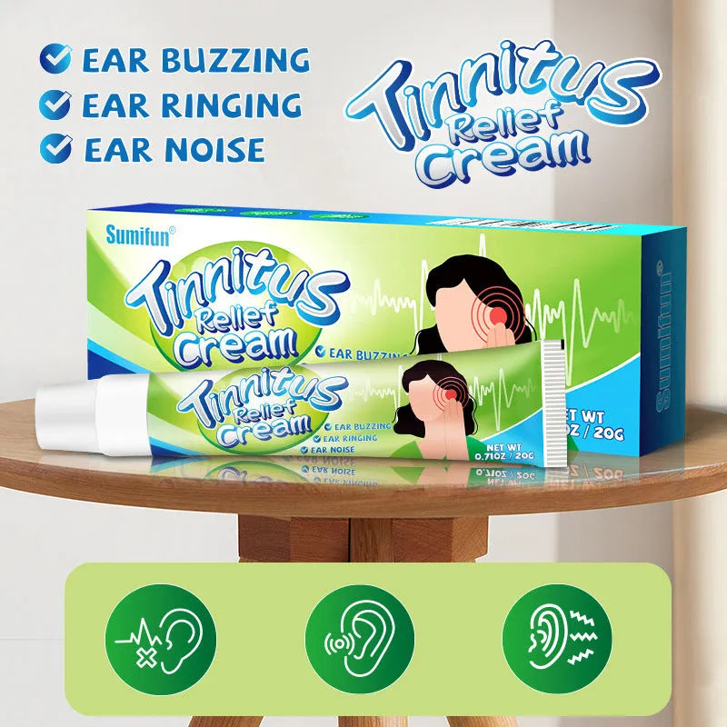 20g ear health cream tube for tinnitus ear pain external use