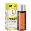 20ml women's hair care essential oil in colour box packaging with walnut oil and ginseng