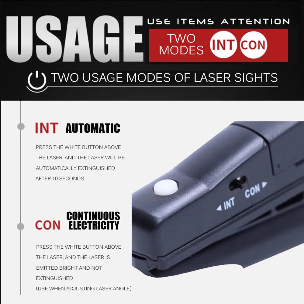 Black golf laser aiming instrument for putting alignment training with clip attachment