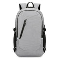 Blue Oxford cloth leisure travel backpack with 20-35L capacity