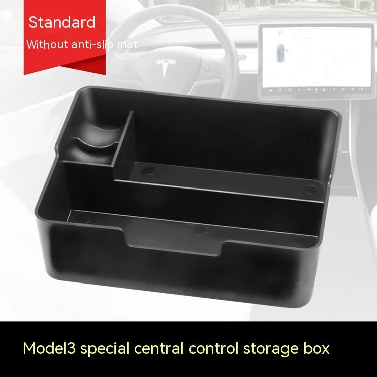 Tesla Model 3 centre console armrest storage box organiser insert in plastic