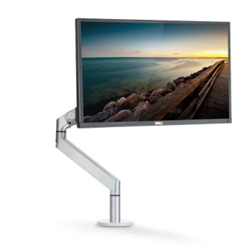 Aluminium alloy laptop air pressure arm bracket in silver and black options