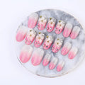 Bridal Wear Armor nail sequins multi-size removable adhesive back 24-28 pieces box with glue