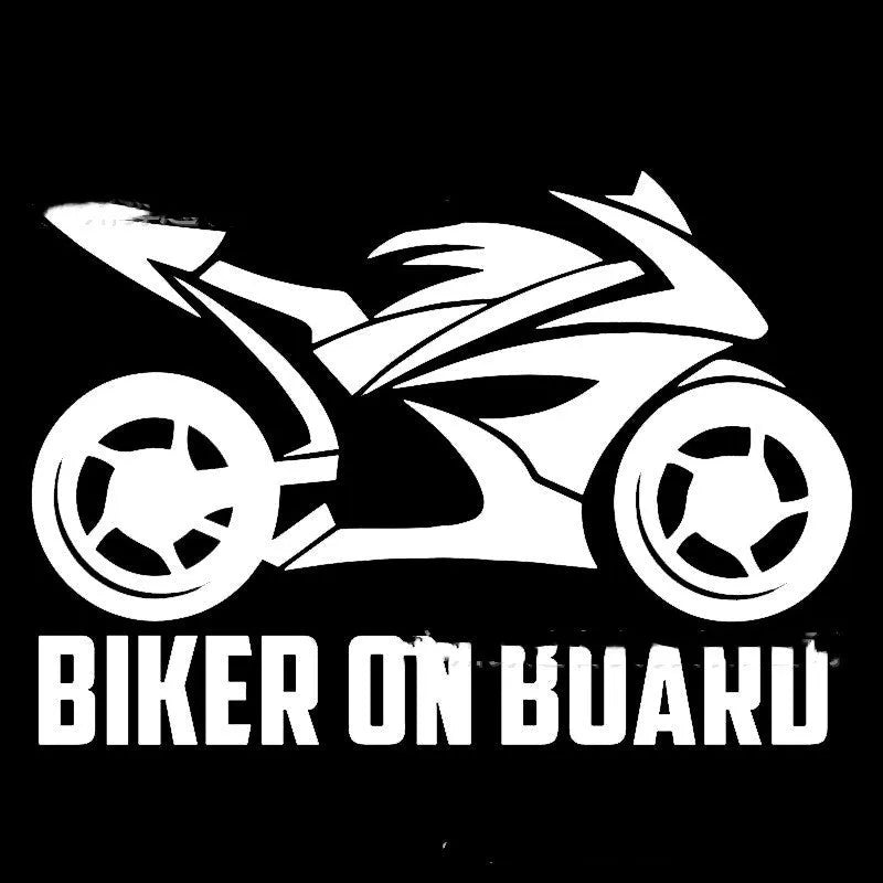 Motorcycle reflective sticker PET material available in multiple colours and sizes