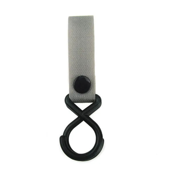 A nylon luggage Velcro hook in one of 18 available colours, shown in independent OPP packaging.