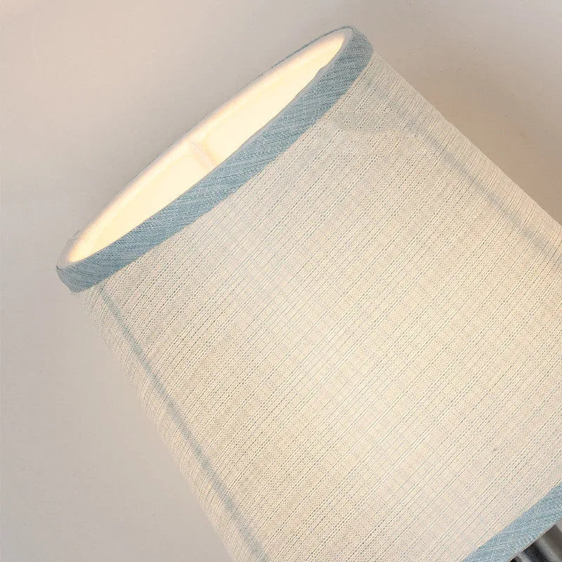 Modern minimalist fabric lampshade in various colours for table and pendant lighting