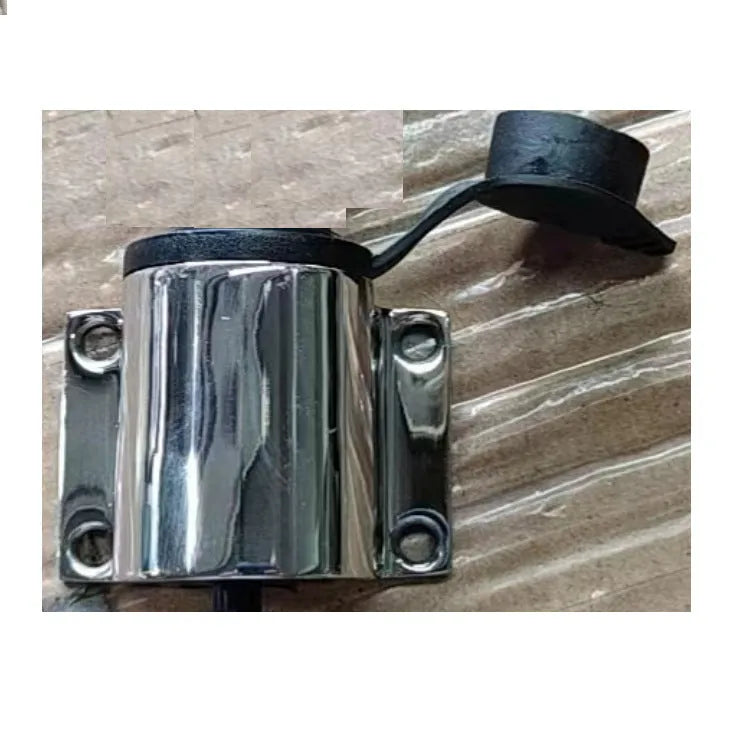 Yacht anchor light ring lamp socket with stainless steel pole and ABS plastic body