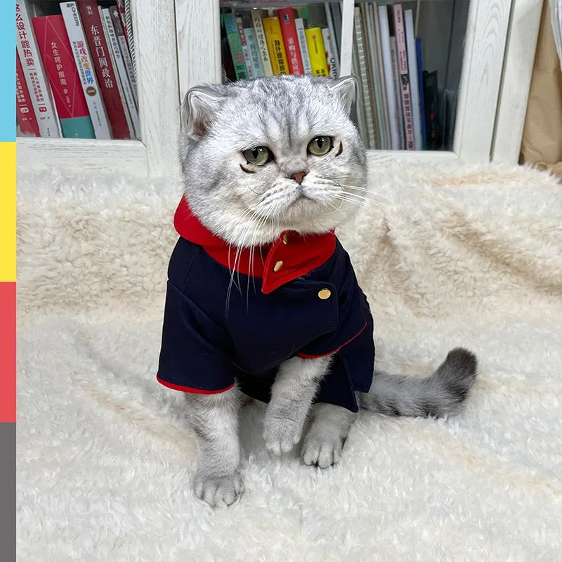 Colourful pet hoodie with polygonum pattern for cats and dogs, available in small and medium sizes