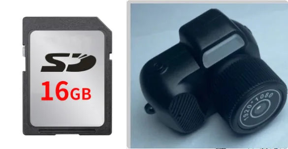 Black Y3000 HD outdoor sports camera with small LCD screen on front.