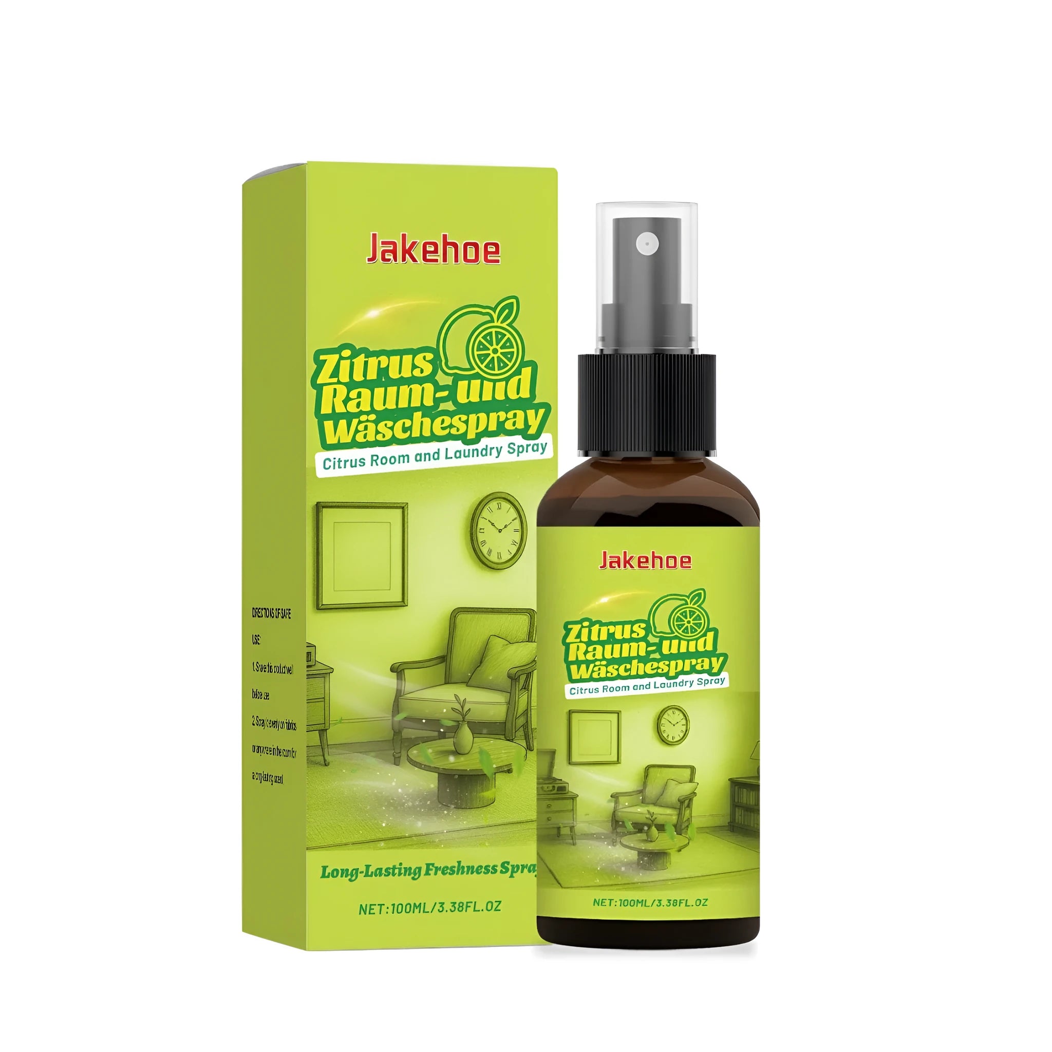 Citrus room and laundry spray 100ml bottle with natural citrus extract and seaweed extract