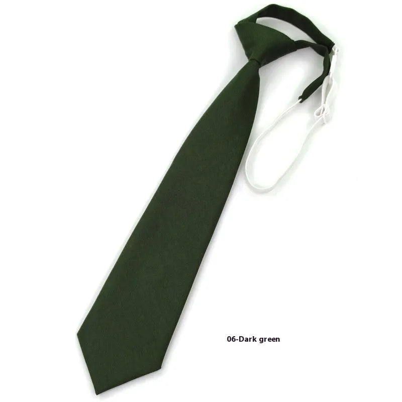 Men's navy blue cotton bow tie with arrow-type styling showing traditional bow tie shape and dimensions