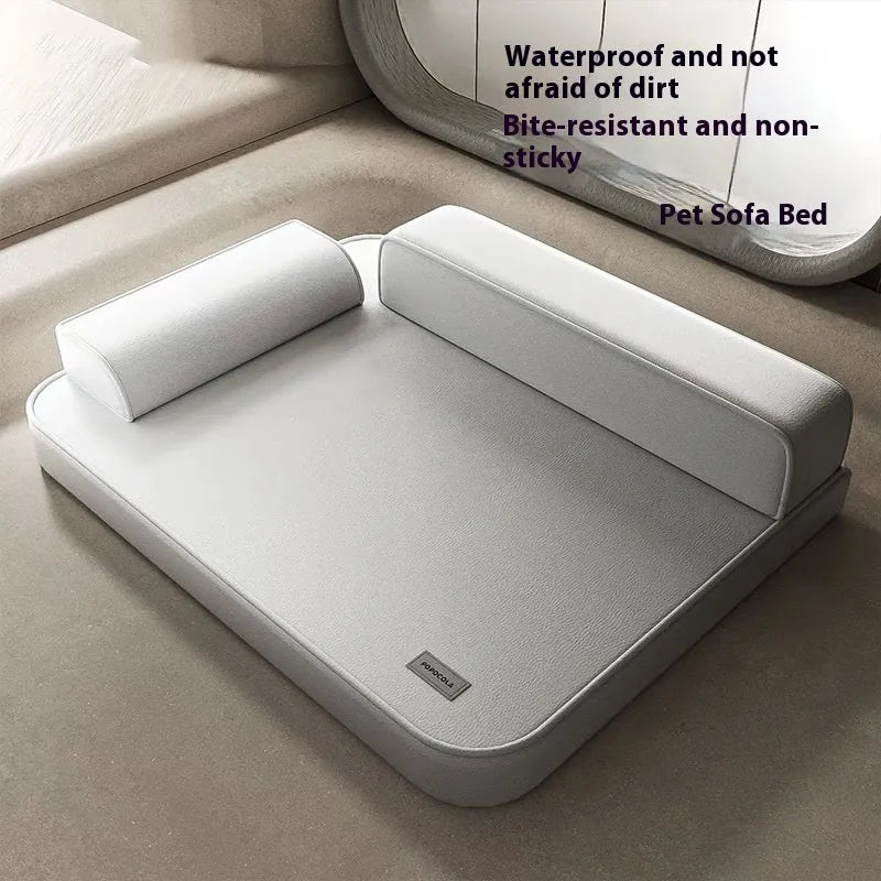 Waterproof tear resistant removable washable dog bed kennel sofa in M size for small dogs under 15 kg