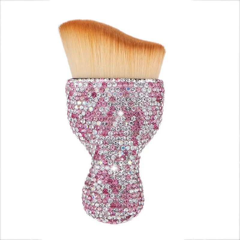 Car interior soft brush for dust removal in PVC material measuring 10cm length