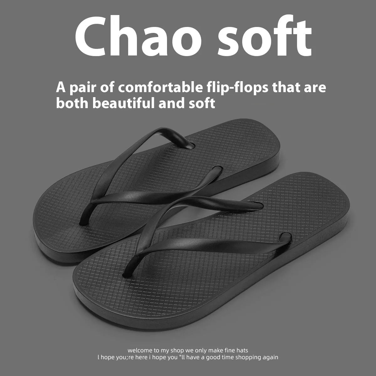 Seaside beach slippers with hollow-out PVC soles in orange, purple, black and white colours