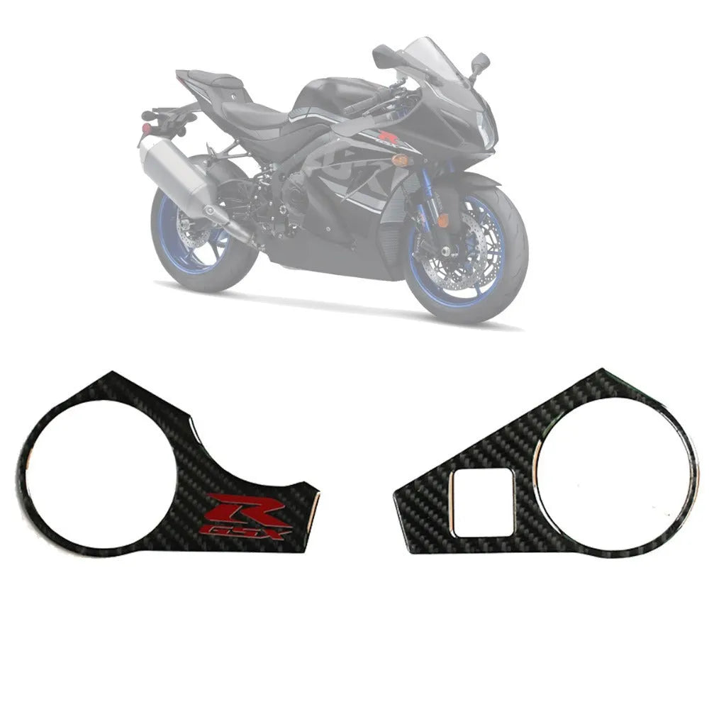 Black carbon fibre pattern motorcycle sticker for SUZUKI GSXR1000 L1 fairing