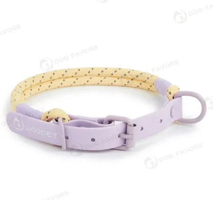 PVC solid colour dog leash with hand holding rope in dark red or taoyao green, 120cm length