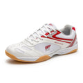 Mesh table tennis sneakers 615 white blue with synthetic leather upper and rubber outsole